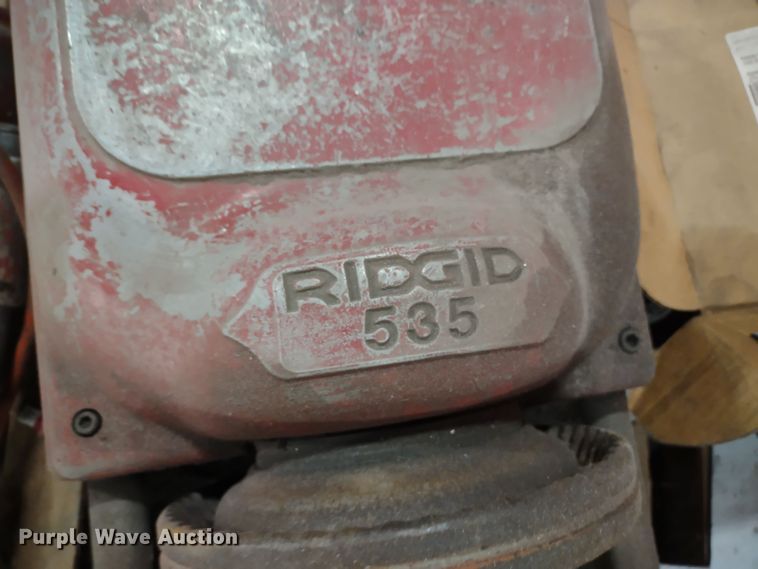 image for item DR8135 (6) Ridgid pipe threading machines