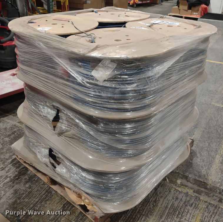 image for item DR8136 (12) spools of Kaf-Tech 10-2 metal clad copper cable