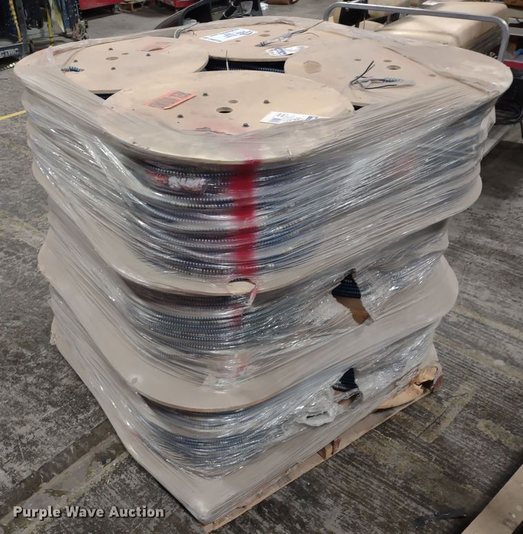 image for item DR8136 (12) spools of Kaf-Tech 10-2 metal clad copper cable