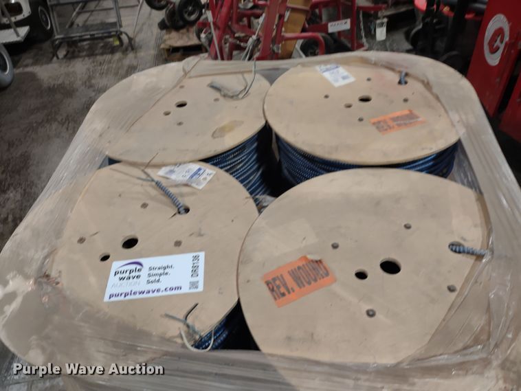 image for item DR8136 (12) spools of Kaf-Tech 10-2 metal clad copper cable