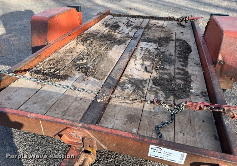 image for item DS2626 2005 Ditch Witch  tilt deck utility trailer