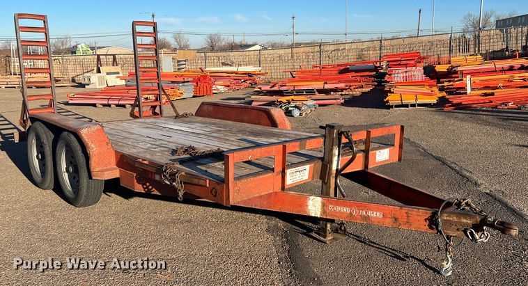image for item DS2627 2002 Diamond T  utility trailer