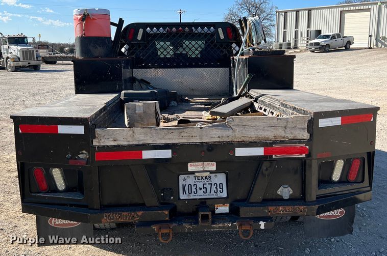 image for item DS2641 2014 Dodge Ram 5500  Crew Cab flatbed truck