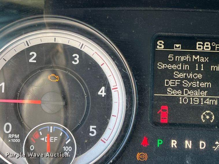 image for item DS2641 2014 Dodge Ram 5500  Crew Cab flatbed truck