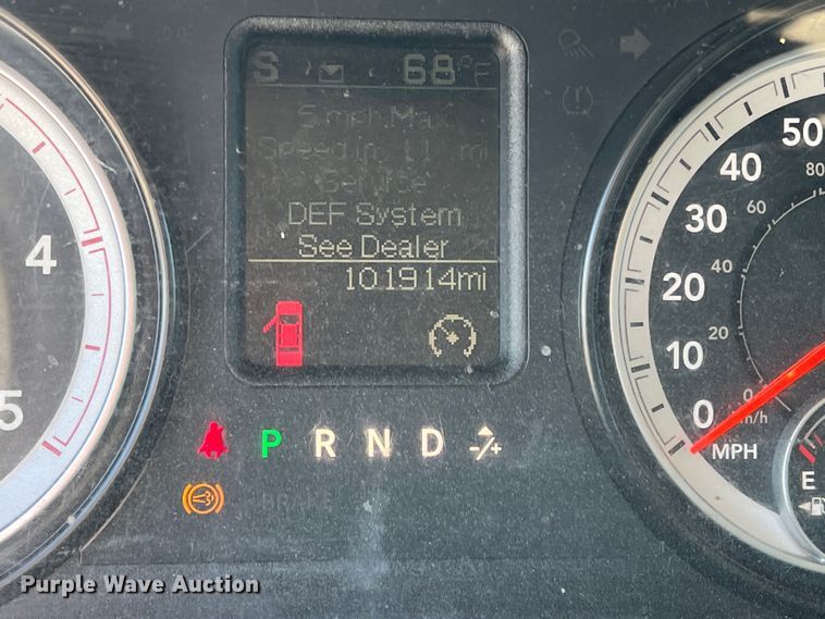 image for item DS2641 2014 Dodge Ram 5500  Crew Cab flatbed truck