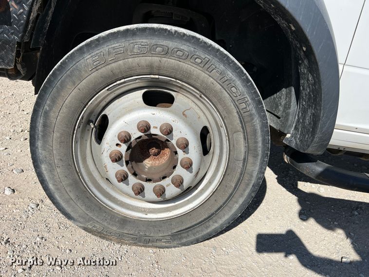 image for item DS2641 2014 Dodge Ram 5500  Crew Cab flatbed truck