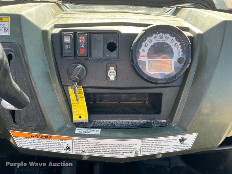 image for item DS2683 2015 Polaris Ranger 800  utility vehicle