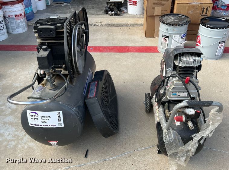 image for item DS2694 (2) air compressors