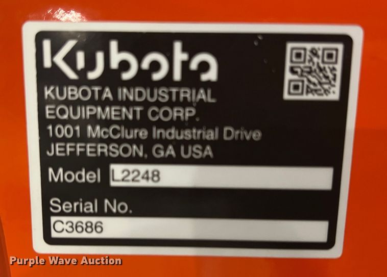 image for item DS2735 Kubota L2248  bucket