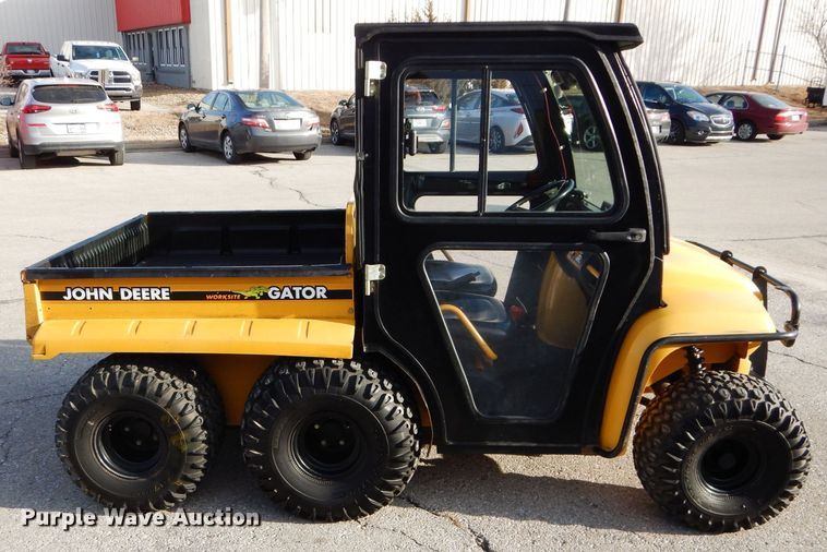 image for item DS6316 2001 John Deere Worksite Gator  utility vehicle