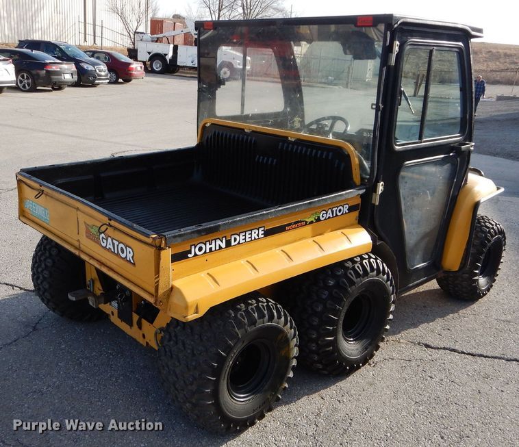 image for item DS6316 2001 John Deere Worksite Gator  utility vehicle