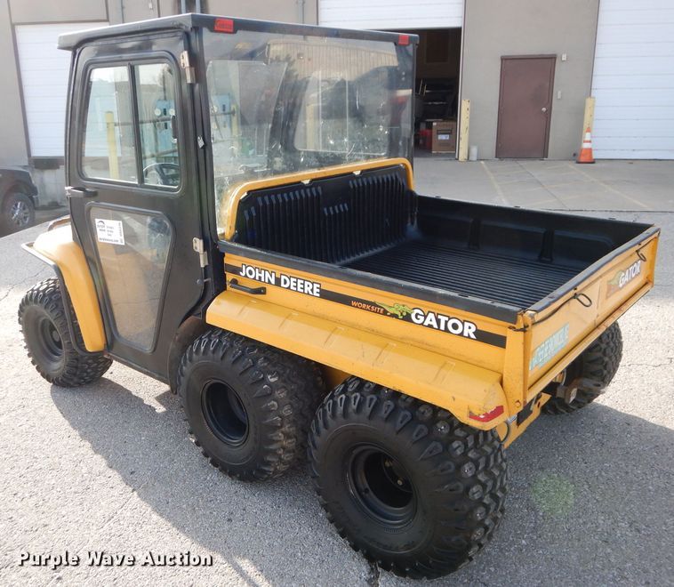 image for item DS6316 2001 John Deere Worksite Gator  utility vehicle
