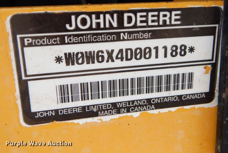 image for item DS6316 2001 John Deere Worksite Gator  utility vehicle