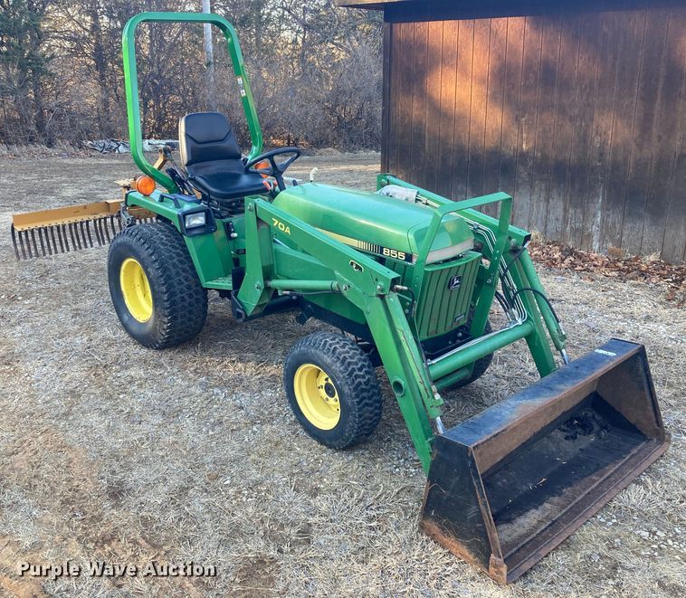 image for item DS6751 John Deere 855  MFWD tractor