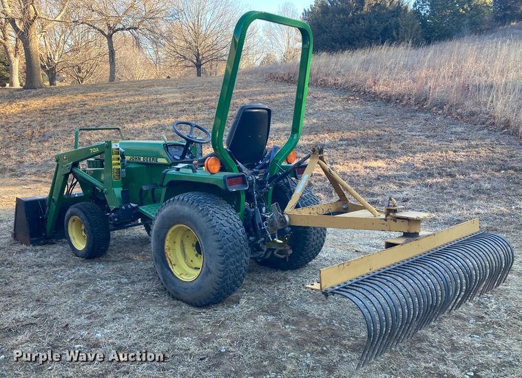 image for item DS6751 John Deere 855  MFWD tractor