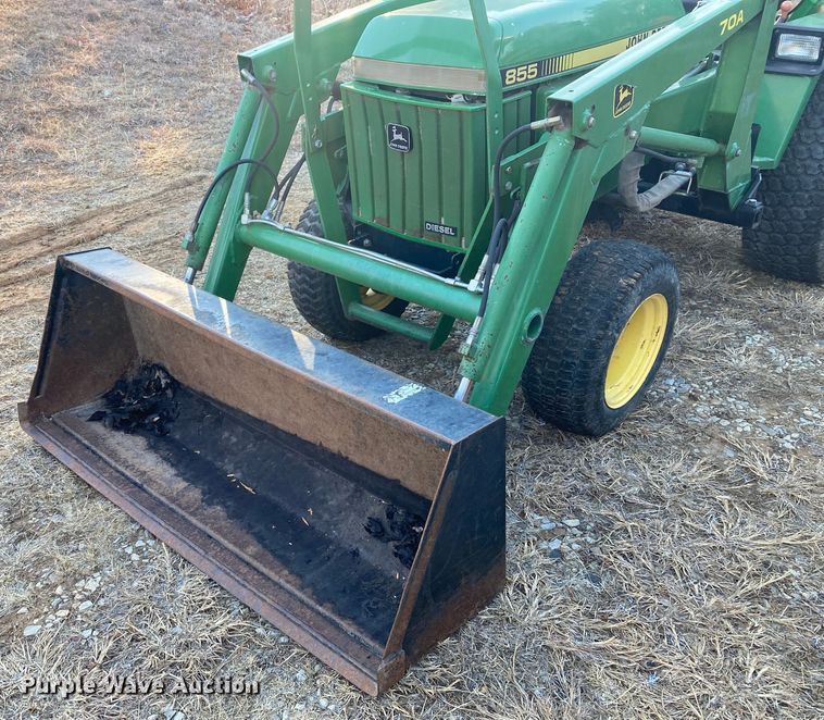image for item DS6751 John Deere 855  MFWD tractor