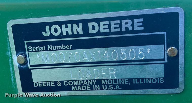 image for item DS6751 John Deere 855  MFWD tractor