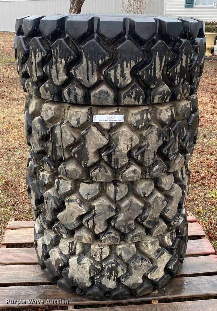 image for item IG9923 (4) Bobcat 12-16.5 NHS skid steer tires