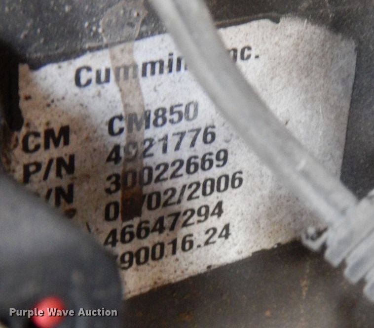 image for item IO9336 2007 Freightliner MT55  delivery truck