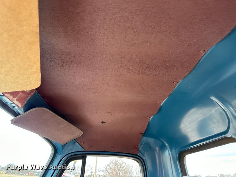 image for item JD9614 1953 International R130  dump flatbed truck