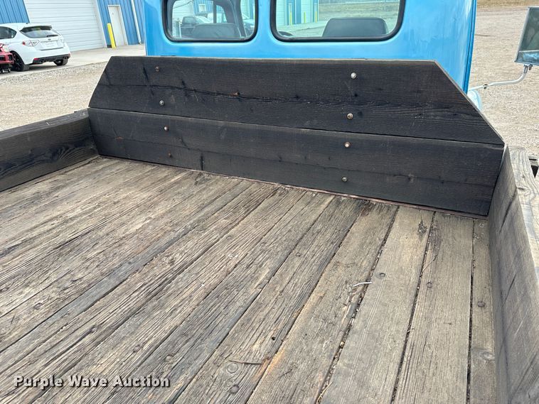 image for item JD9614 1953 International R130  dump flatbed truck