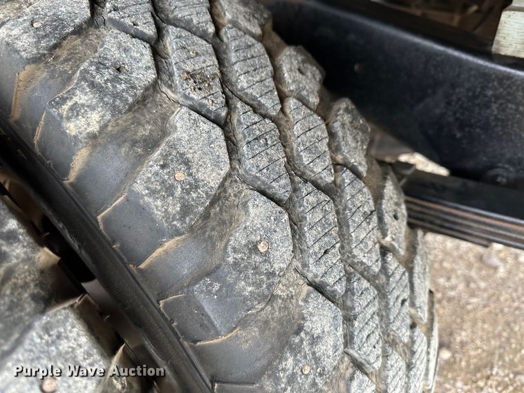 image for item JD9614 1953 International R130  dump flatbed truck