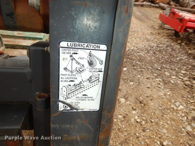 image for item JQ9921 (2) Ditch Witch skid steer power rake