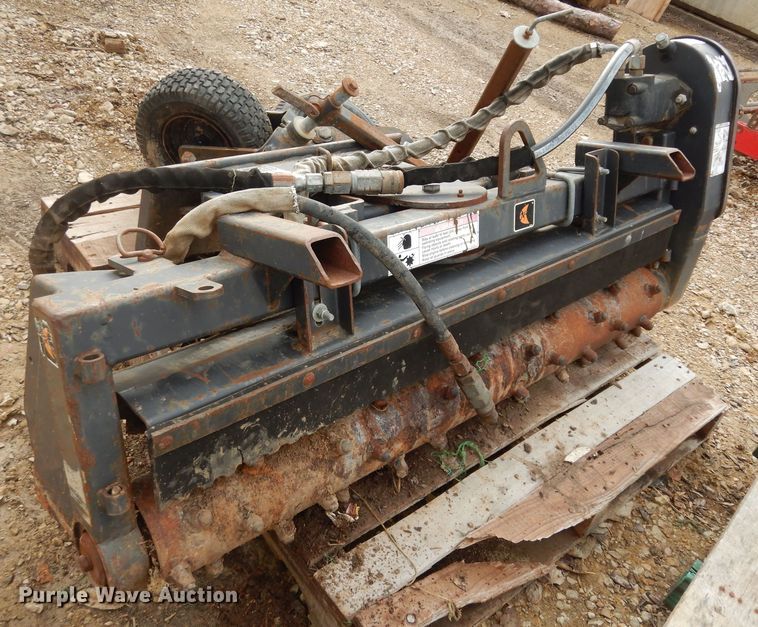 image for item JQ9921 (2) Ditch Witch skid steer power rake