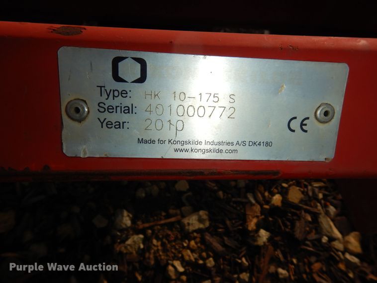 image for item JQ9922 (2) Kongskilde tillers