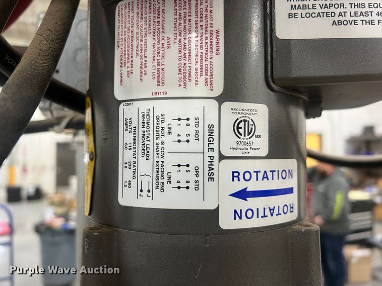 image for item JU9676 Mohawk TR-25A  four post automotive lift