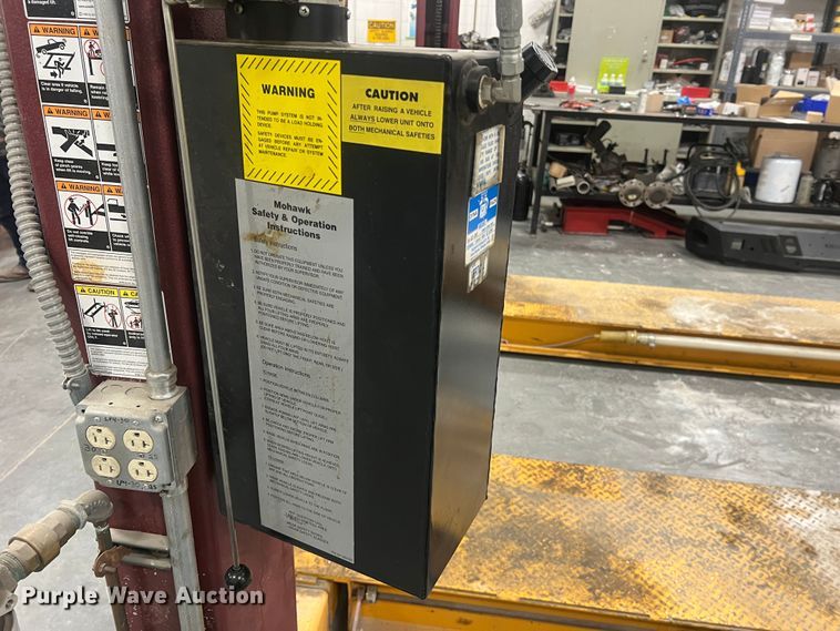 image for item JU9676 Mohawk TR-25A  four post automotive lift