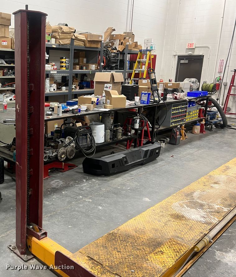 image for item JU9676 Mohawk TR-25A  four post automotive lift