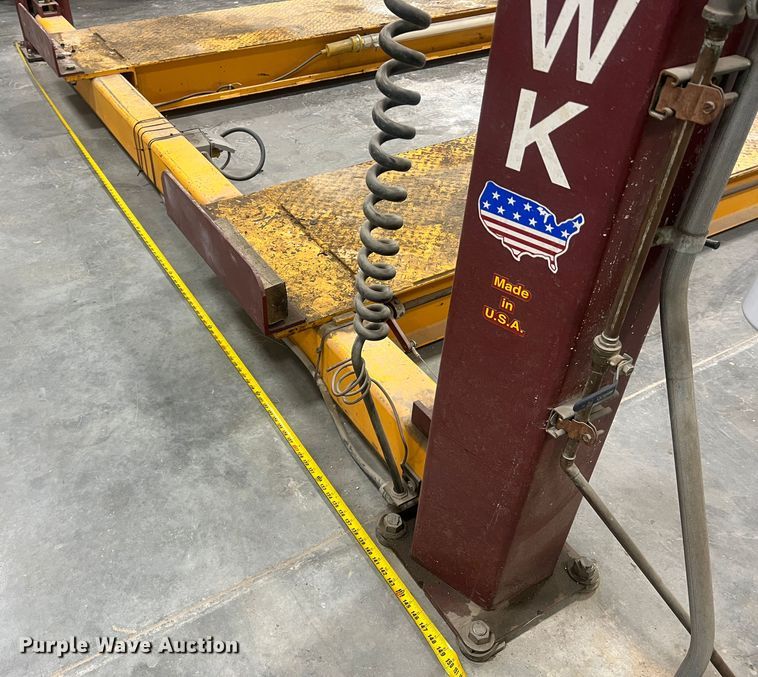 image for item JU9676 Mohawk TR-25A  four post automotive lift