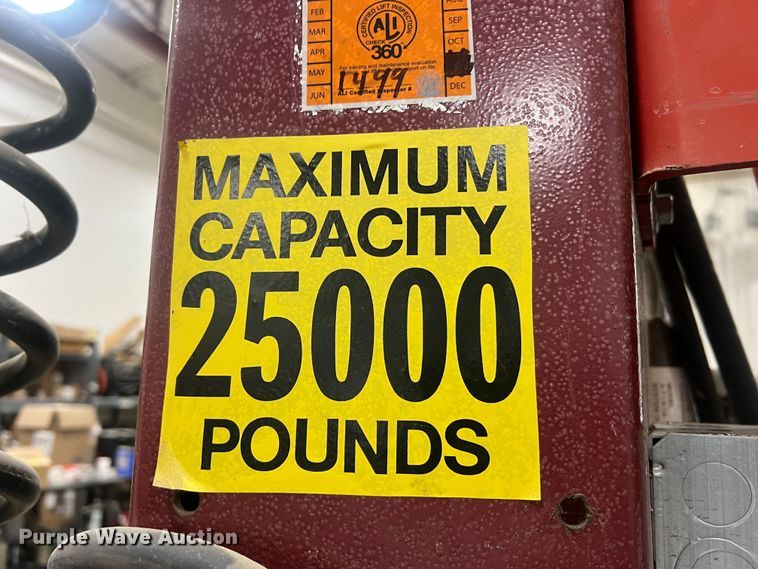 image for item JU9676 Mohawk TR-25A  four post automotive lift