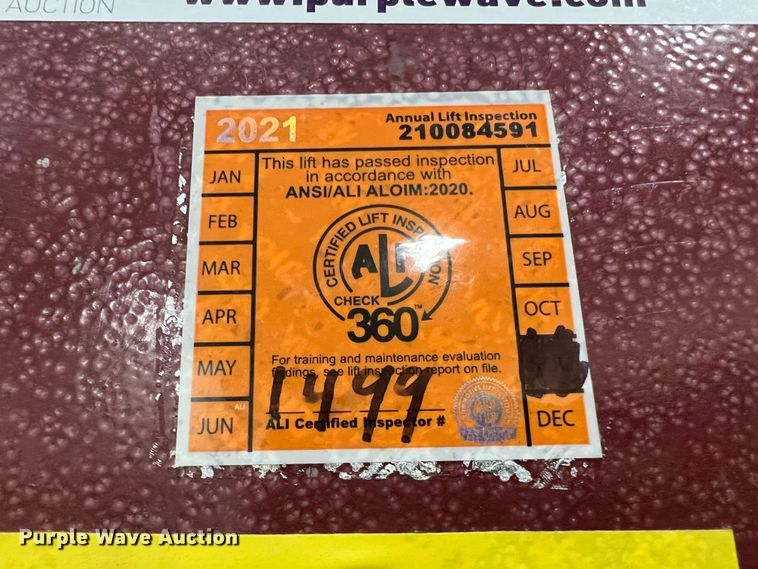 image for item JU9676 Mohawk TR-25A  four post automotive lift