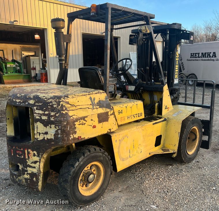 image for item JU9686 Hyster H80XL  forklift