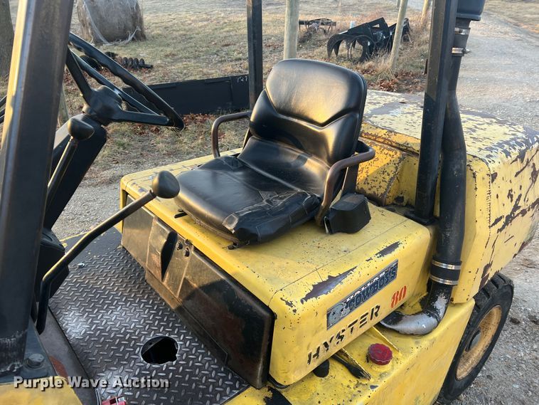 image for item JU9686 Hyster H80XL  forklift