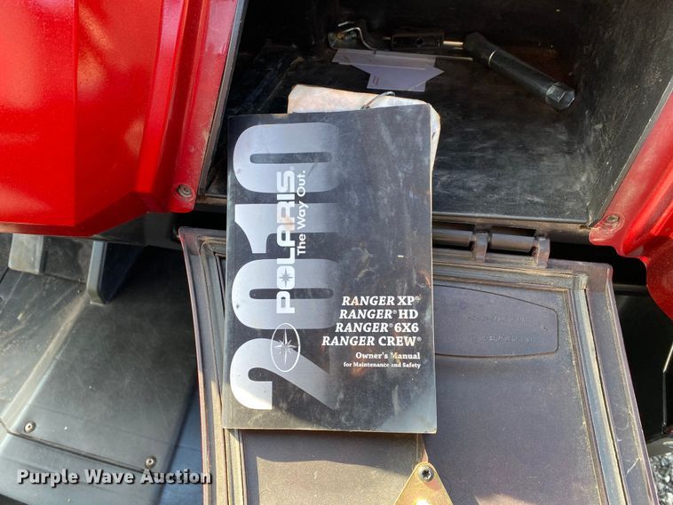 image for item JW9201 2010 Polaris Ranger Crew  utility vehicle