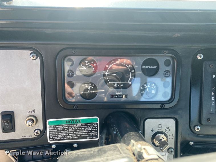 image for item JW9498 2013 Cushman Haulster  utility vehicle