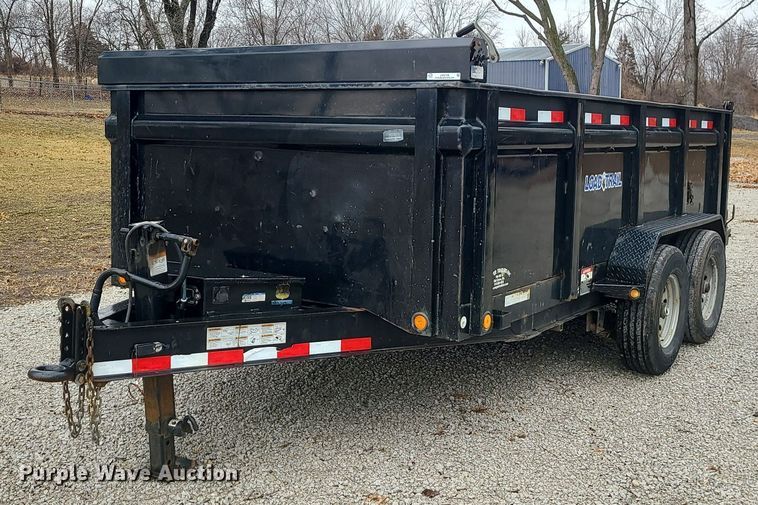 image for item JW9756 2018 Load Trail  dump trailer