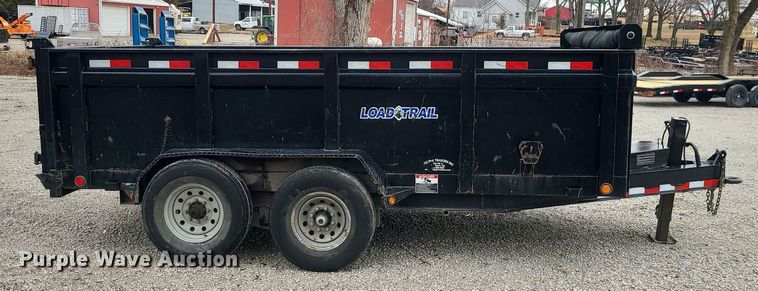 image for item JW9756 2018 Load Trail  dump trailer