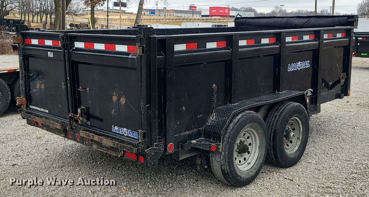 image for item JW9756 2018 Load Trail  dump trailer