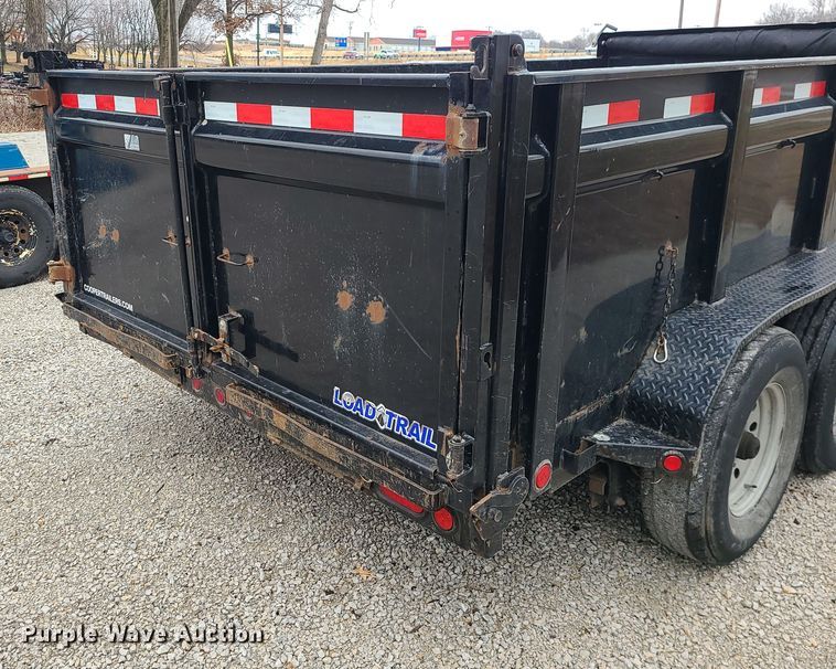 image for item JW9756 2018 Load Trail  dump trailer