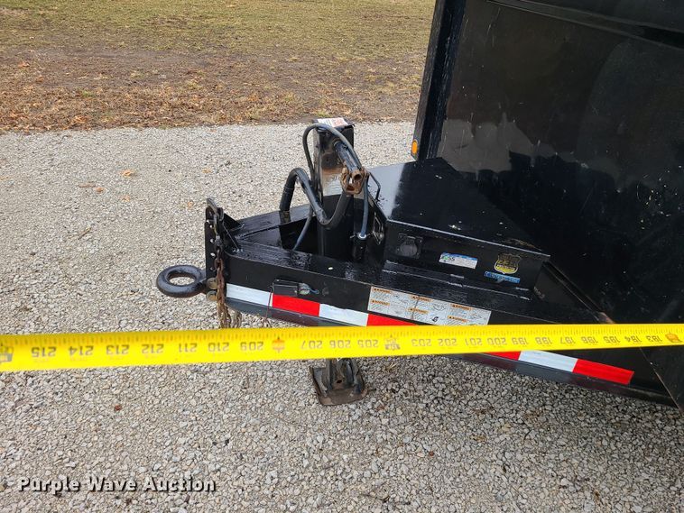 image for item JW9756 2018 Load Trail  dump trailer