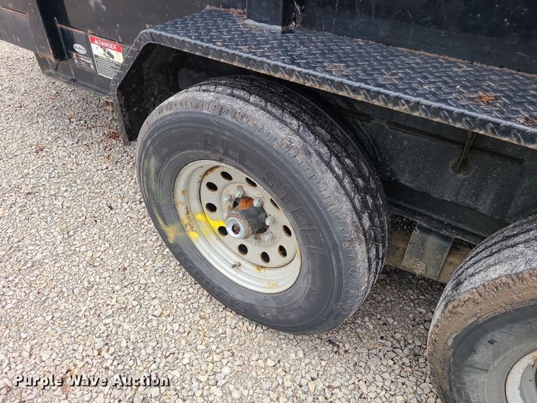 image for item JW9756 2018 Load Trail  dump trailer