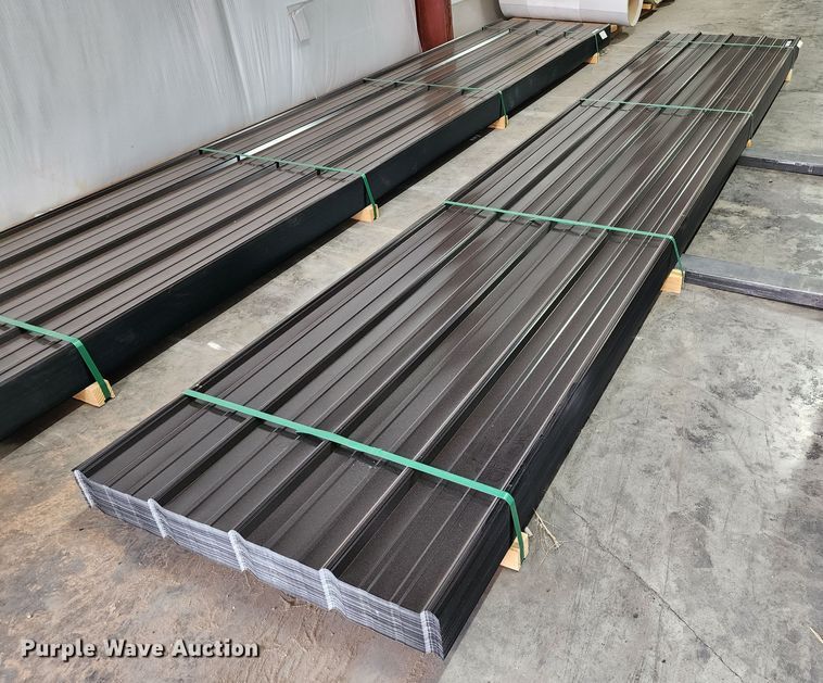 image for item KC9696 (170) sheets of Doerkson Metal Components metal siding/roofing