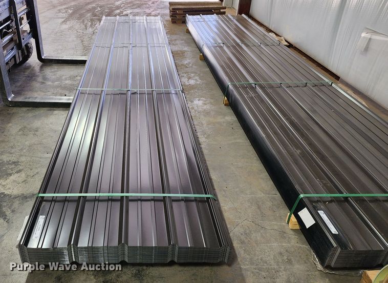 image for item KC9696 (170) sheets of Doerkson Metal Components metal siding/roofing