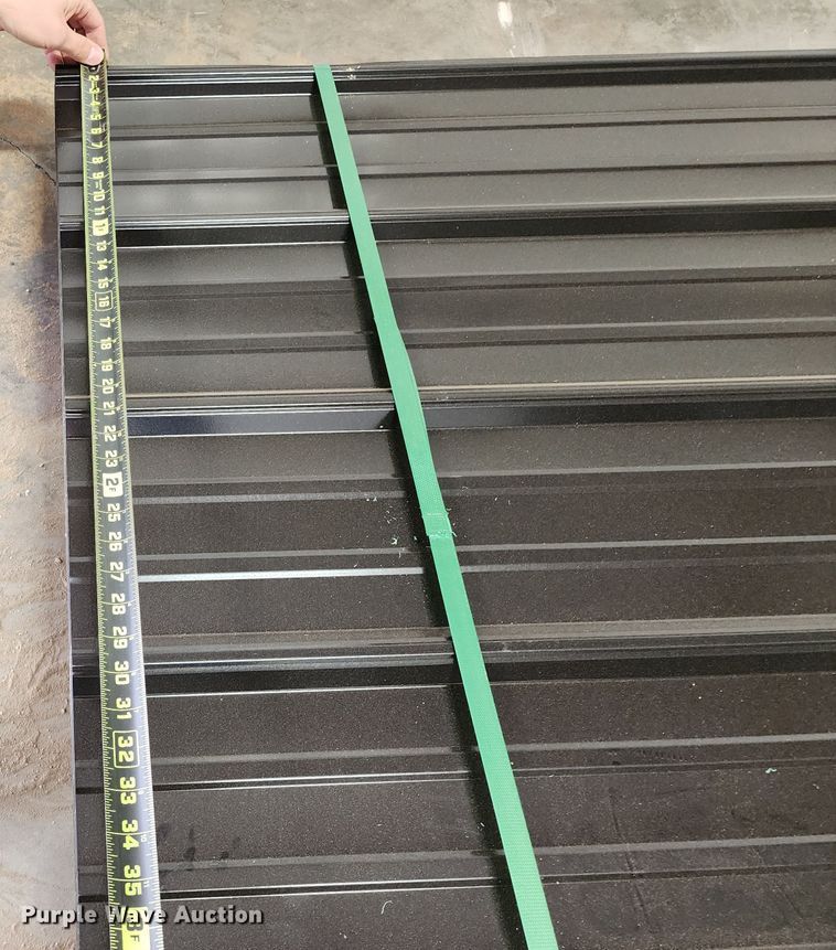 image for item KC9696 (170) sheets of Doerkson Metal Components metal siding/roofing