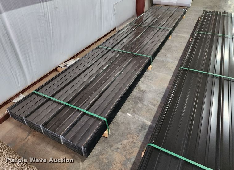 image for item KC9697 (170) sheets of Doerkson Metal Components metal siding/roofing