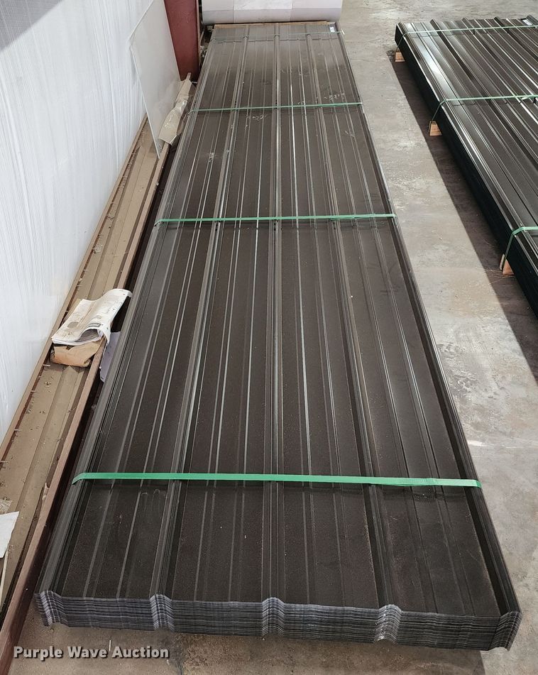 image for item KC9697 (170) sheets of Doerkson Metal Components metal siding/roofing